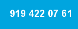 919 422 07 61 919 422 07 61
